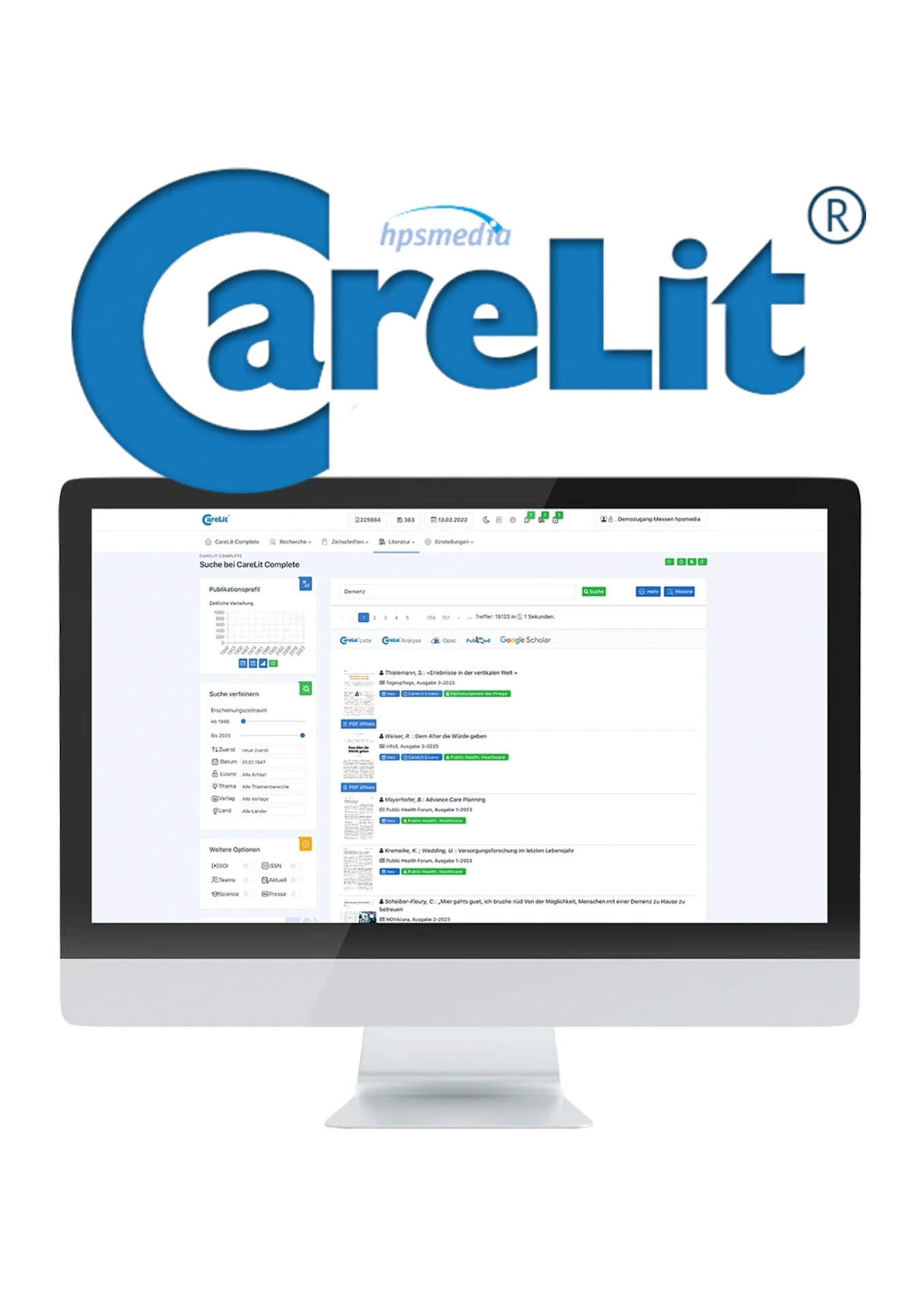 [carelit_science] CareLit Science Einzelplatz (Monat)