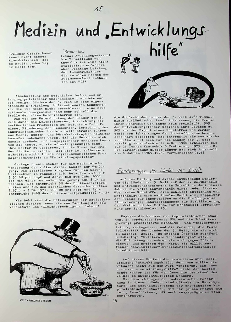 [doc_772869] Medizin und Entwicklungshilfe – Zeitschrift für alle Gesundheitsberufe