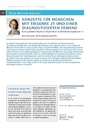 Konzepte für Menschen mit Trisomie 21 und einer diagnostizierten Demenz. Eine qualitative Studie zur Exploration zu Demenzkonzeptionen in Einrichtungen der Eingliederungshilfe